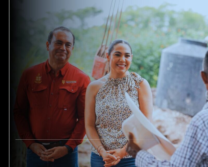 Gobernadora de Colima encabeza arranque oficial de la perforación de pozo profundo en Tecolapa