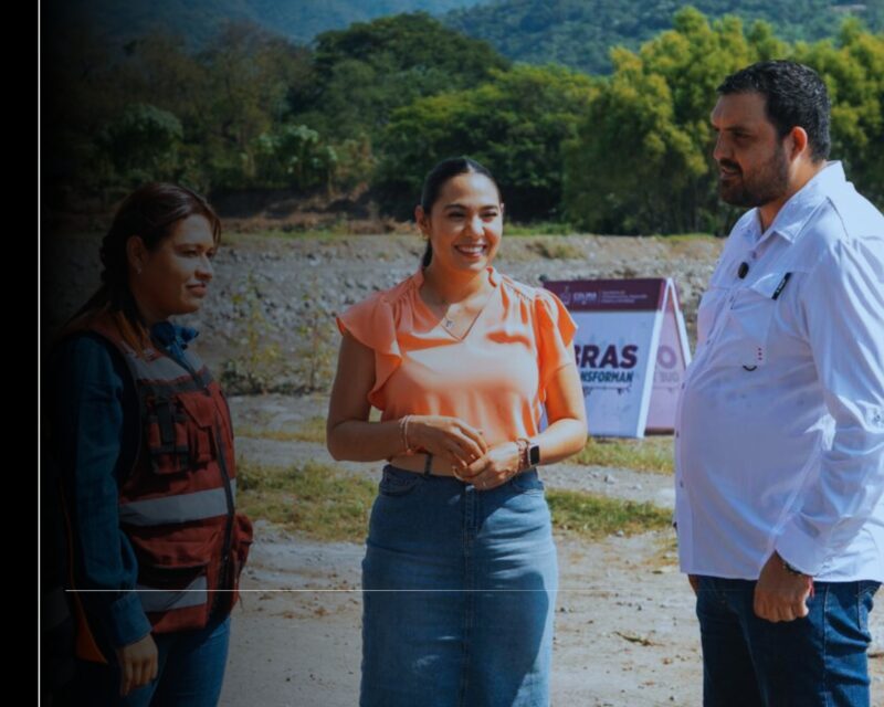 Gobernadora de Colima supervisó dos #ObrasQueTransforman Ixtlahuacán; se invierten 94.4 mdp