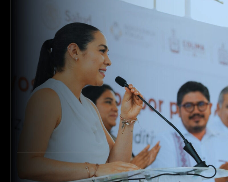 Gobernadora de Colima y titular de Beneficencia Pública federal entregan apoyos a más de 460 personas en Manzanillo