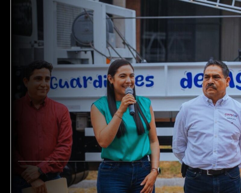 Gobernadora Indira Vizcaíno encabeza entrega de grúa y 5 unidades para fortalecer labores de Ciapacov