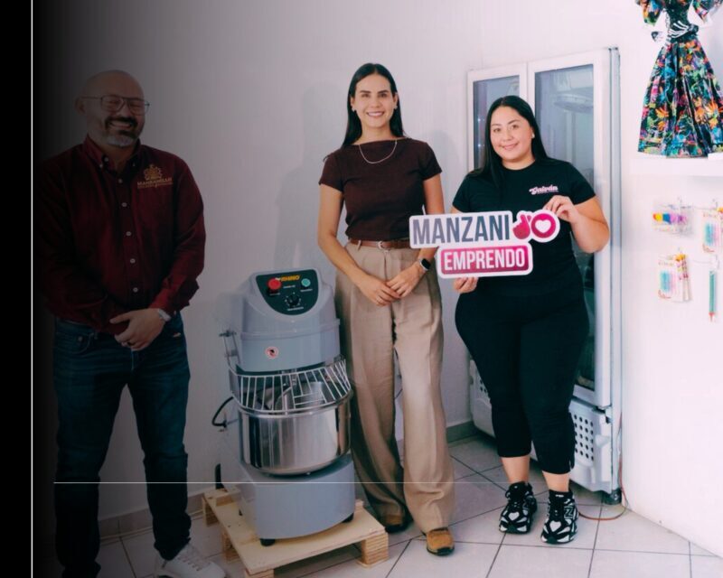 Rosi Bayardo inicia entrega de equipamiento a las y los beneficiarios de “ManzaniYo Emprendo”