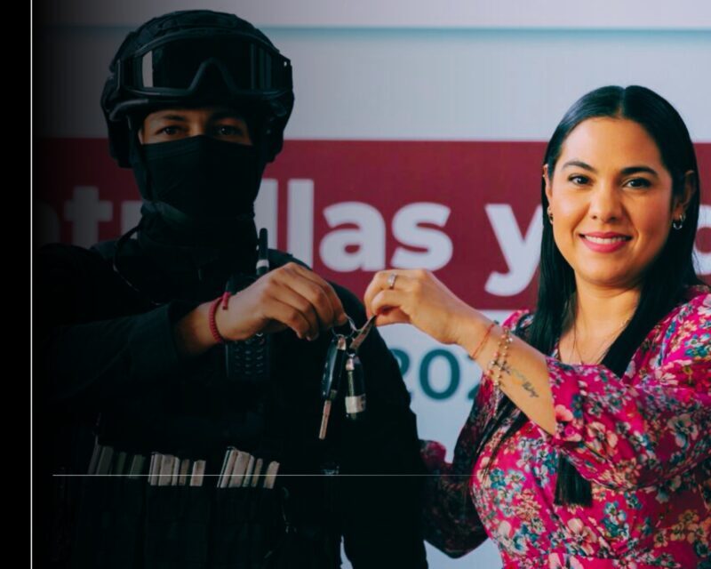 Indira Vizcaíno invierte más de 100 mdp en vehículos y equipo para fortalecer labores de seguridad y justicia en Colima