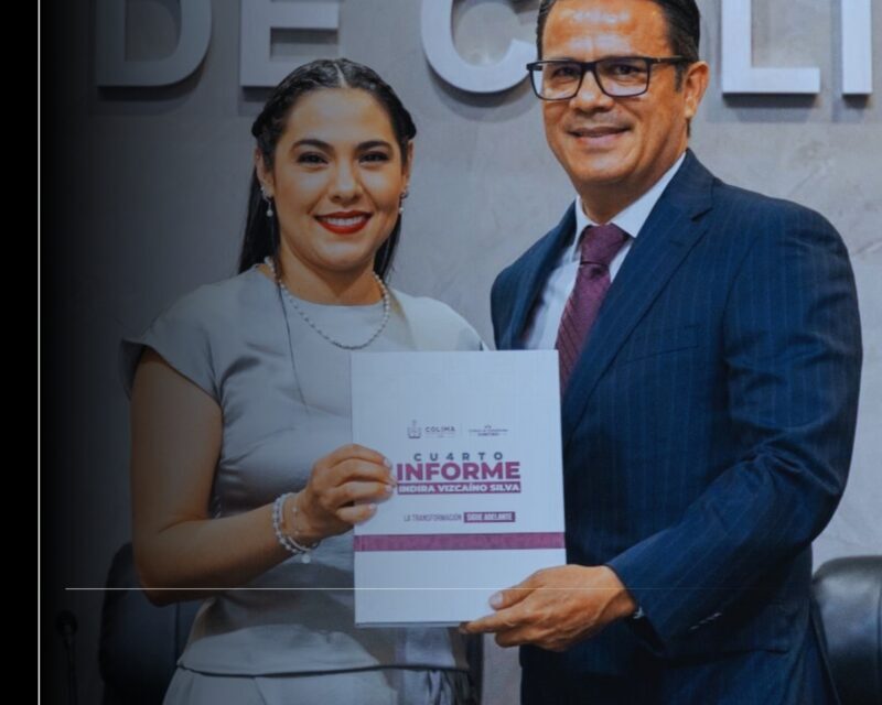 Colima avanza con rumbo, estabilidad, menos pobreza y justicia social, destaca Indira Vizcaíno en su 4° Informe ante el Congreso