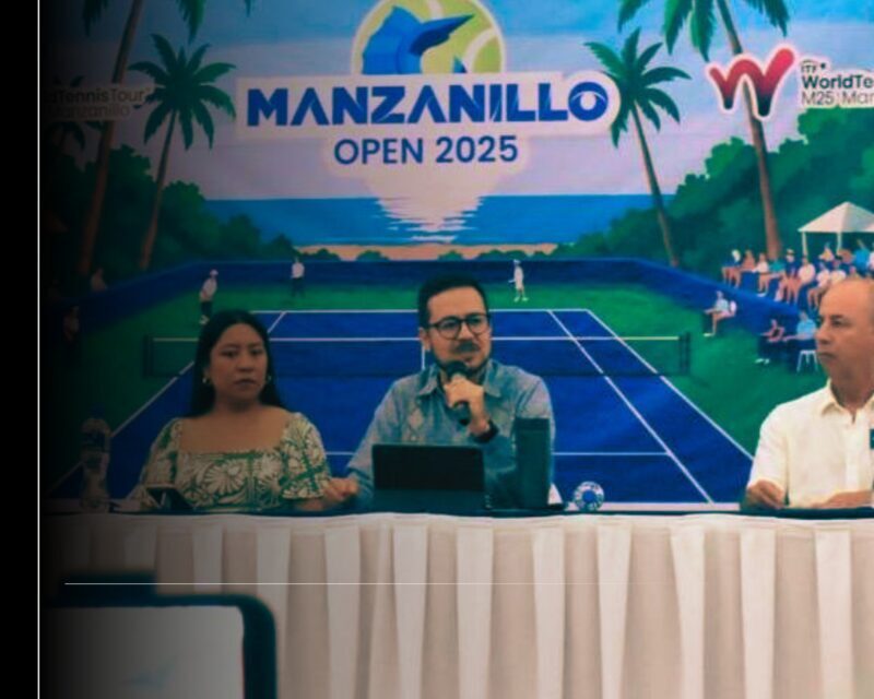 Acceso gratuito al ‘Manzanillo Tenis Open 2025’: Subsectur Colima