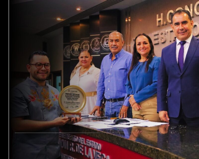 Entrega Sexagésima Primera Legislatura el Premio Estatal a la Gastronomía Tradicional Colimense 2025