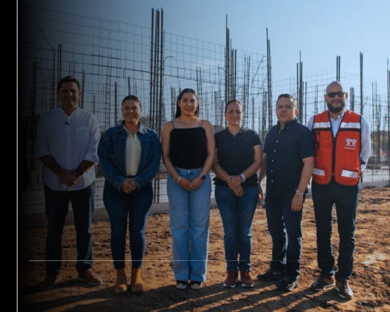 Gobernadora supervisa avance de construcción de Viviendas para el Bienestar en Colima