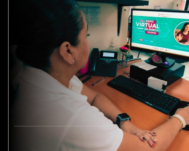 Gobierno del Estado impulsa Expo Virtual de Empleo para conectar a más colimenses a oportunidades laborales