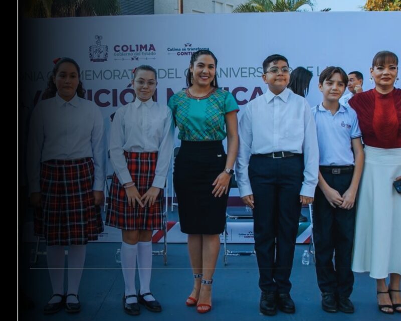 Indira Vizcaíno conmemora el 115 aniversario del inicio de la Revolución Mexicana