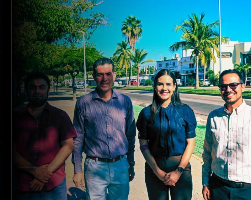 Inicia Rosi Bayardo la mejora de la ciclovía y la modernización de paraderos urbanos