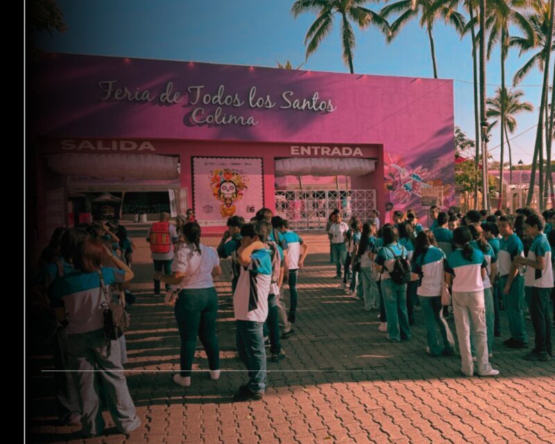 Más de 2,600 niñas y niños de educación básica visitan la Feria de Colima