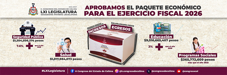 Fiscalia del Estado de Colima - Banner