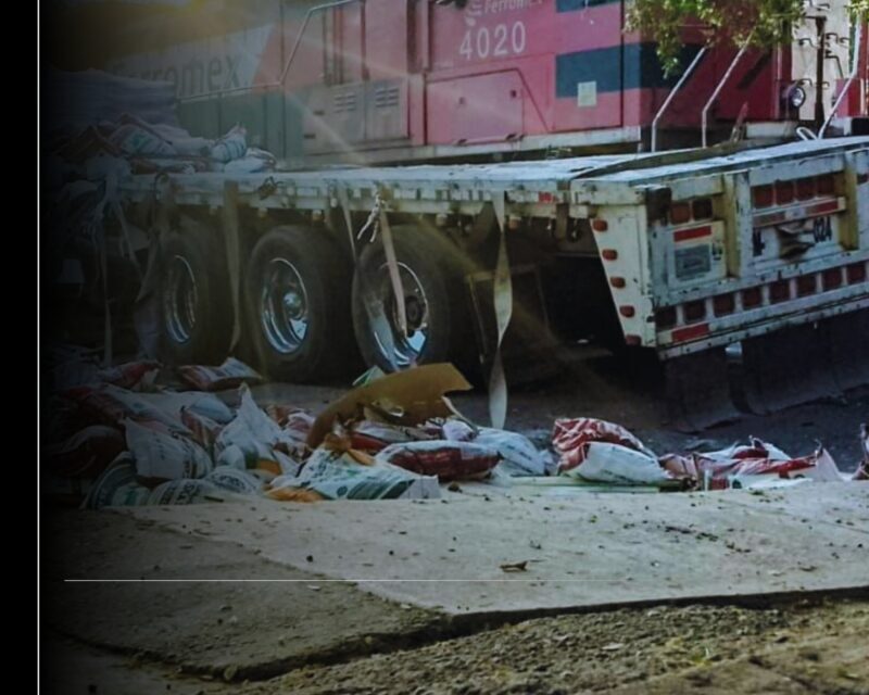 Accidente ferroviario en la colonia Nuevo Milenio de Colima; UEPC descarta personas lesionadas