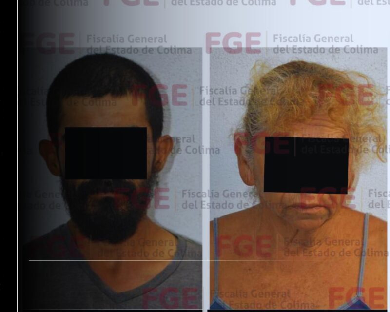 FGE logra vinculación a proceso de una mujer y un hombre por el delito contra la salud