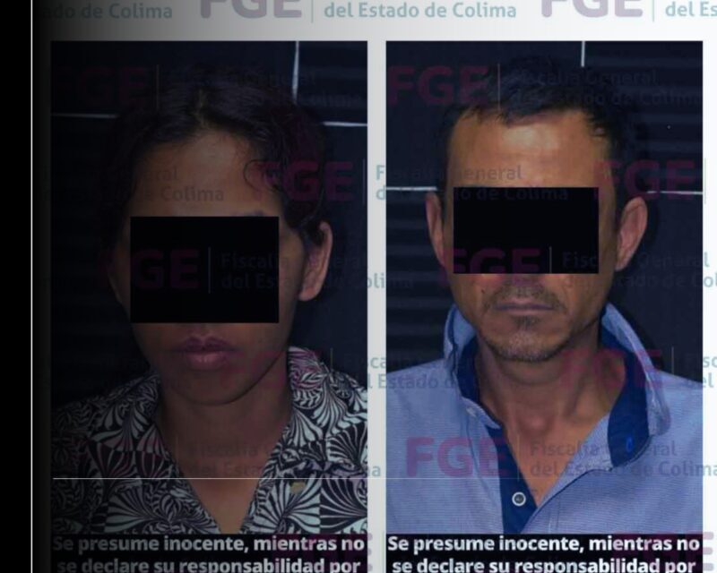 Pareja es vinculada por posesión de droga y moto robada