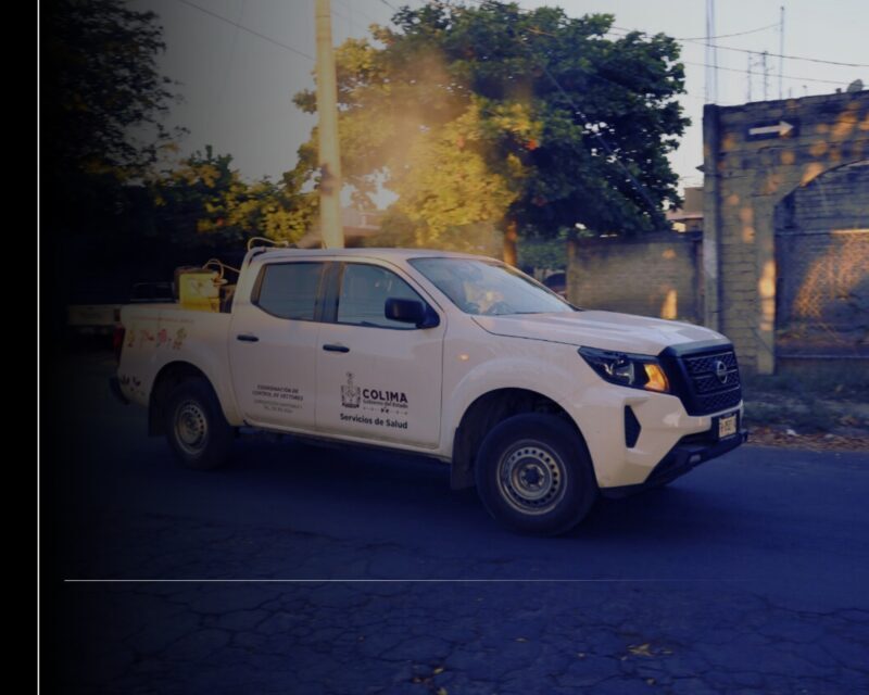 Salud Colima mantiene intensa fumigación contra dengue en Tecomán