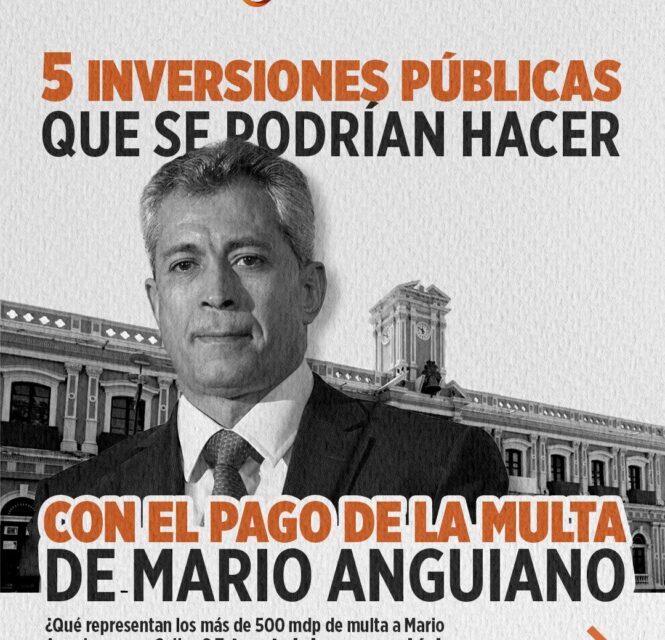 5 inversiones públicas que se podrían hacer con el pago de la multa de MAM