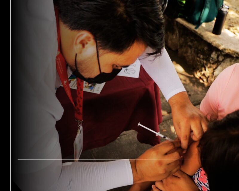 Hay vacunas suficientes contra sarampión, garantiza Salud Colima