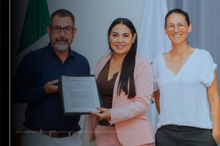 Indira Vizcaíno recibió la propuesta de actualización a la Ley para la Mitigación ante los Efectos del Cambio Climático para el Estado