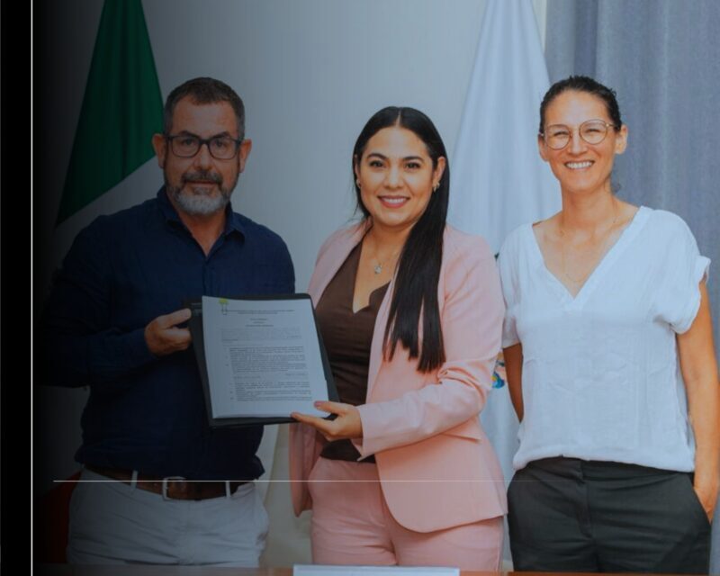 Indira Vizcaíno recibió la propuesta de actualización a la Ley para la Mitigación ante los Efectos del Cambio Climático para el Estado