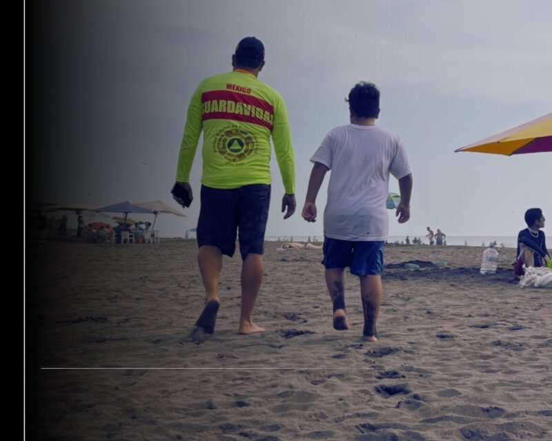 Reporta UEPC Colima saldo blanco en playas y destinos turísticos durante la temporada vacacional