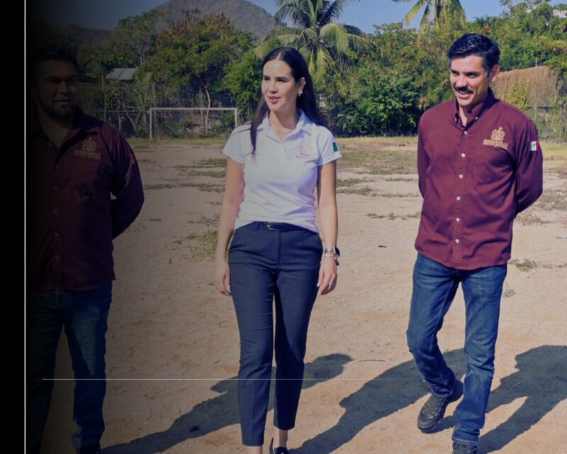 Rosi Bayardo inicia rehabilitación del espacio deportivo de la col. Libertad, en el Centro de Manzanillo