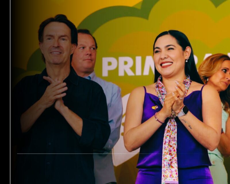 Gobernadora Indira Vizcaíno encabeza la colocación de la primera piedra del CRIT Colima