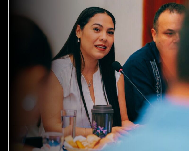 Indira Vizcaíno explica a Coparmex Manzanillo avances y retos en finanzas, salud, infraestructura, seguridad y turismo