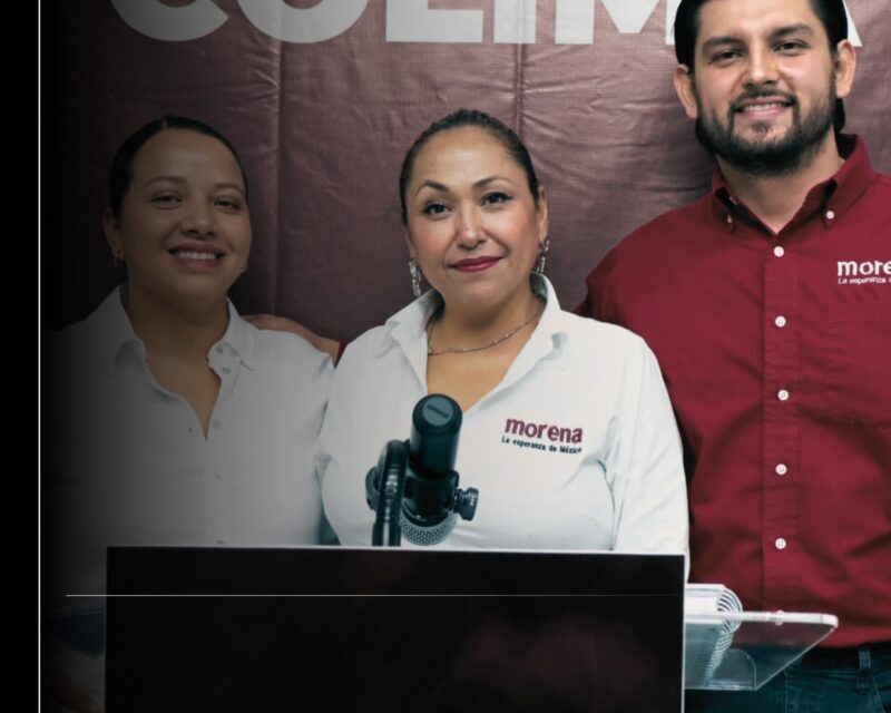 La reforma electoral plasma la voz del Pueblo: Morena Colima