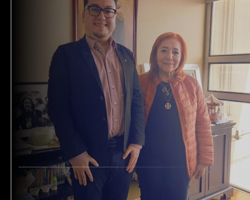 Presidente de la CDHEC sostiene una reunión de trabajo con la presidenta de la CNDH