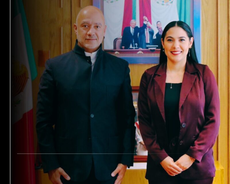 Indira Vizcaíno y Jesús Esteva definen entrega de puentes próximos a concluir y hacen planeación de nuevos proyectos en Manzanillo