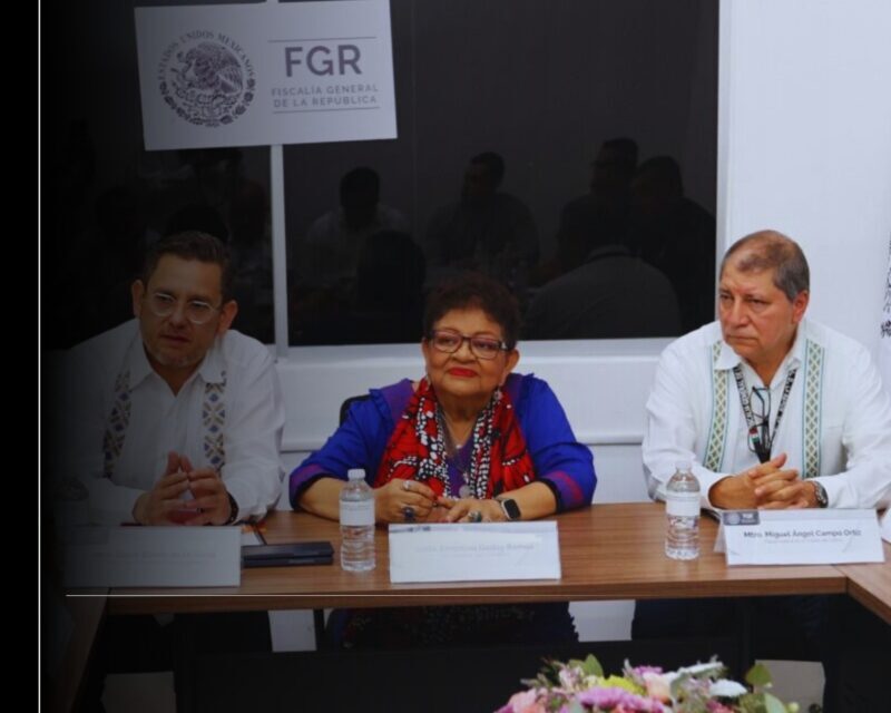 Coordinación entre autoridades, vital para obtener más órdenes de aprehensión y combatir la delincuencia: Ernestina Godoy