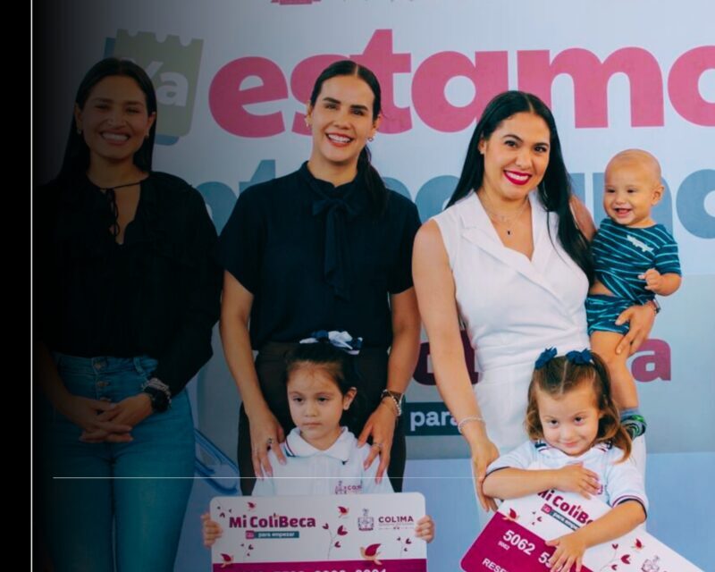 Más de 800 niñas y niños de preescolar reciben Mi ColiBeca para Empezar del Gobierno del Estado, en Manzanillo