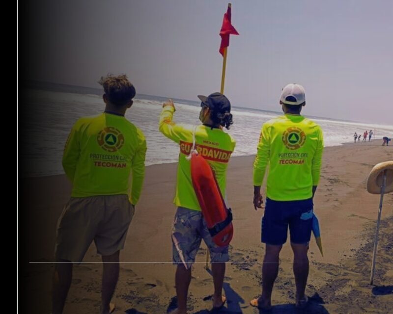 Ofrece UEPC Colima vacantes eventuales de guardavidas para apoyar a la población en el periodo vacacional