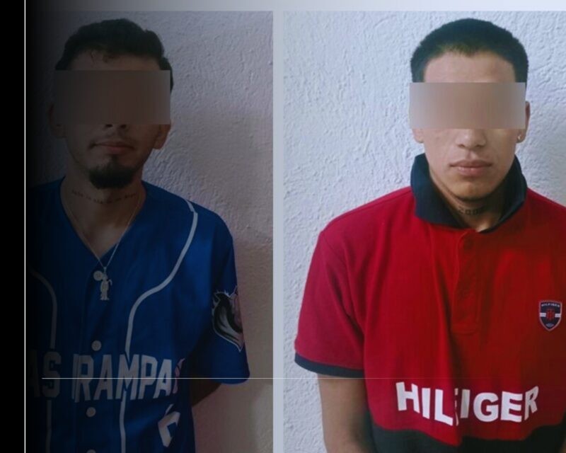 Operativo de prevención permite captura de dos hombres y aseguramiento de armas, en Villa de Álvarez