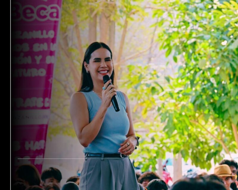 Rosi Bayardo anuncia registro a UniBeca: 9 mil pesos para estudiantes universitarios