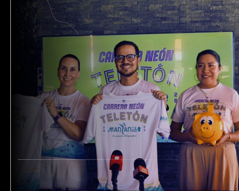 Gobierno del Estado y Ayuntamiento de Manzanillo invitan a participar en la Carrera Neón Teletón, a beneficio del CRIT Colima