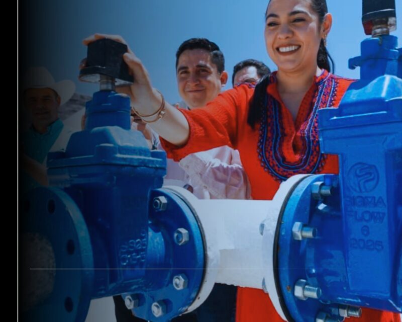 Indira Vizcaíno entrega la rehabilitación y equipamiento del pozo profundo ‘Cuajiote’; se invirtieron más de 5.3 mdp