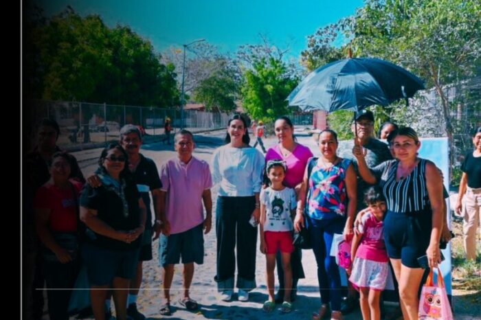Rosi Bayardo cumple petición ciudadana; inicia rehabilitación de calle Ensenada