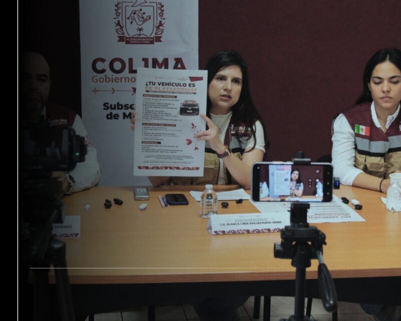 Subsemov Colima anuncia Programa de Regularización para Transporte por Plataformas