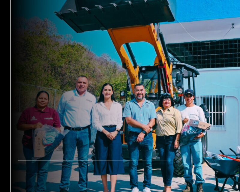 Rosi Bayardo refuerza el servicio de agua con más maquinaria y equipo