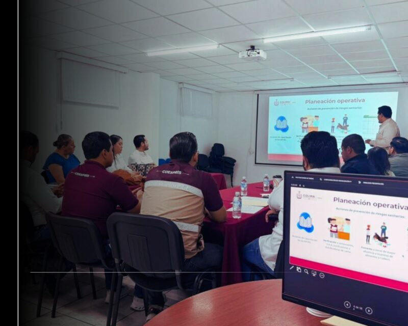 Secretaría de Salud refuerza acciones sanitarias en Colima por el Mundial de Futbol 2026