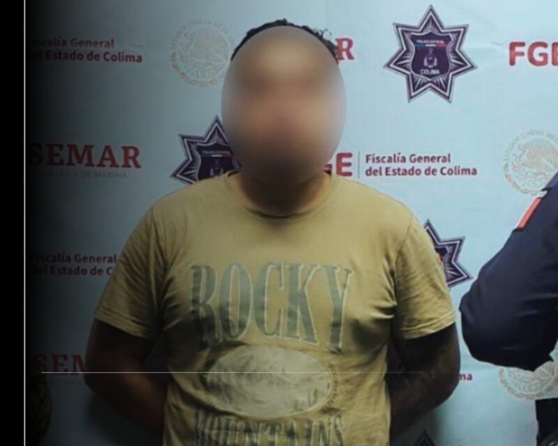 SSPC y Marina detienen a generador de violencia en Manzanillo; contaba con orden de aprehensión