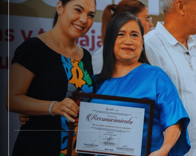 Gobierno de Indira Vizcaíno reconoce a trabajadoras y trabajadores de la educación jubilados en 2025