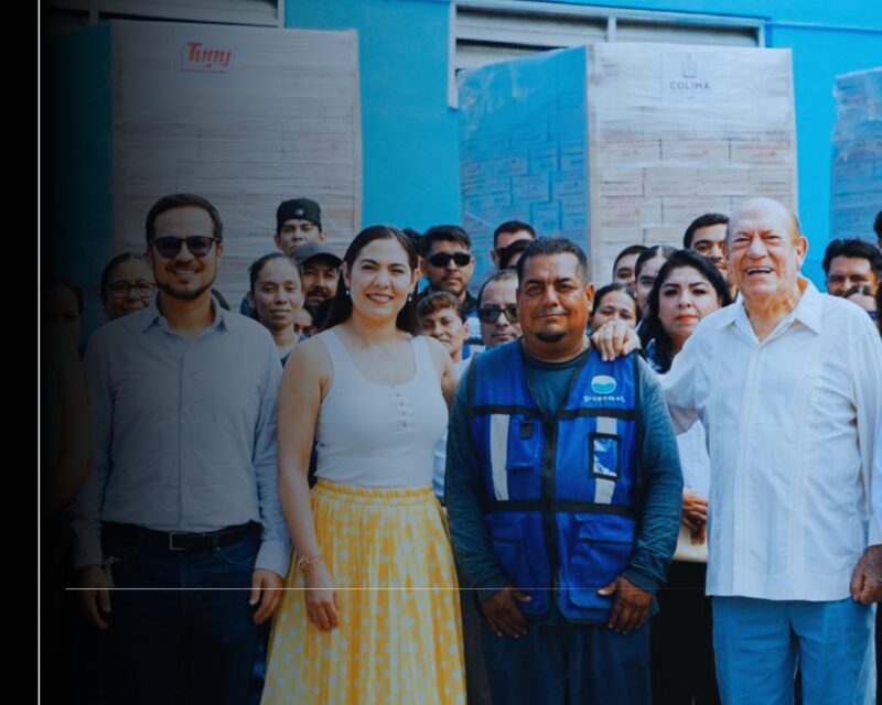 Grupomar dona más de 1 mdp a Gobierno del Estado para programas de asistencia alimentaria; Indira Vizcaíno agradece generosidad