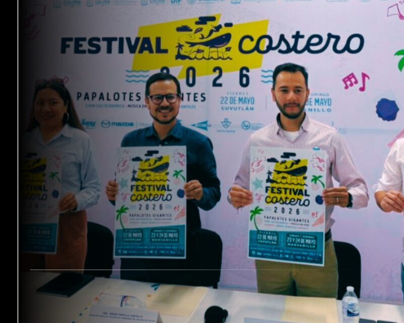Subsectur presenta el Festival Costero 2026 que se realizará en Manzanillo y Cuyutlán del 22 al 24 de mayo