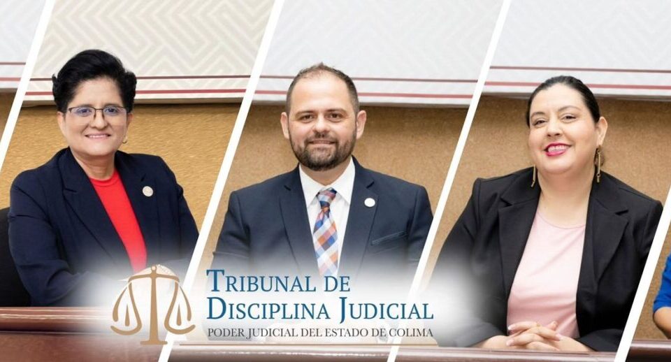Tribunal de Disciplina Judicial del Estado de Colima suspende a dos personas servidoras públicas, por posibles faltas graves en el desempeño de su actuar
