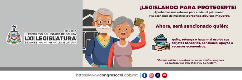 Congreso del Estado de Colima - Banner