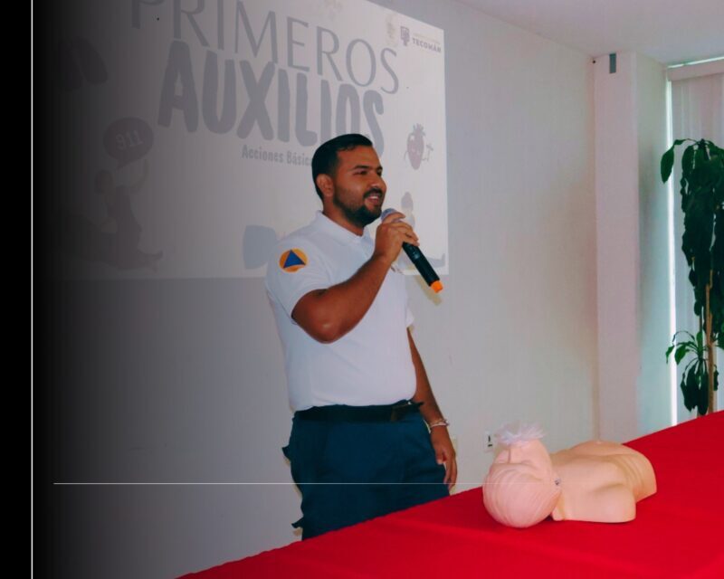 Capacitan a personal de CADI y Estancia Infantil de Suchitlán en prevención y atención de emergencias