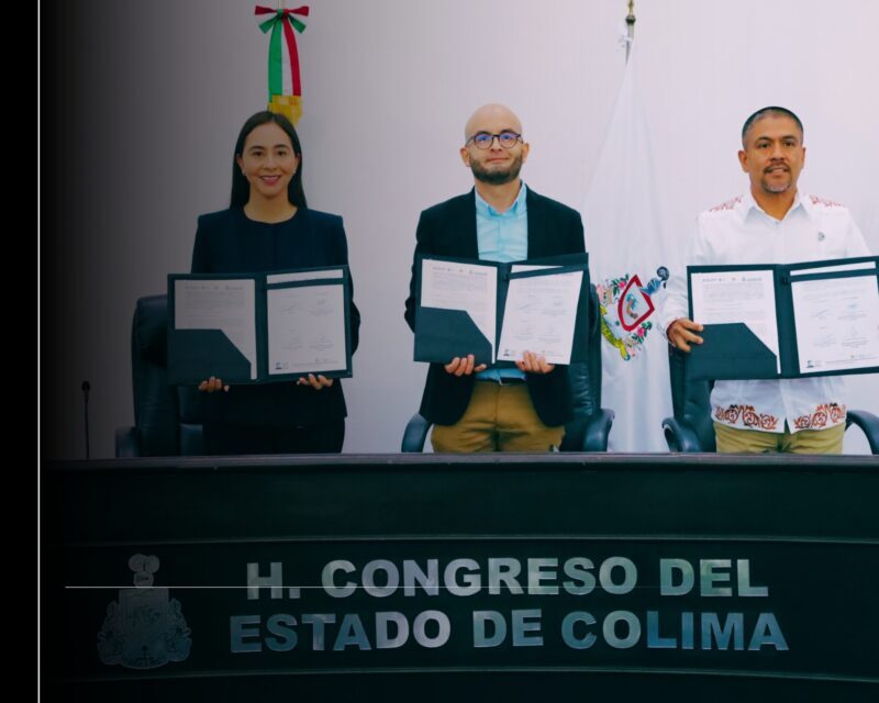 Firman Congreso del Estado y TecNM Colima convenio de colaboración académica