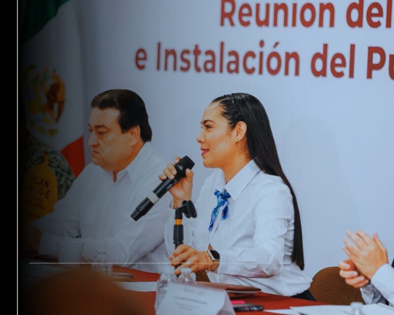 Indira Vizcaíno y titular del CNPC instalan Puesto de Comando en Colima ante temporada de lluvias y ciclones 2026